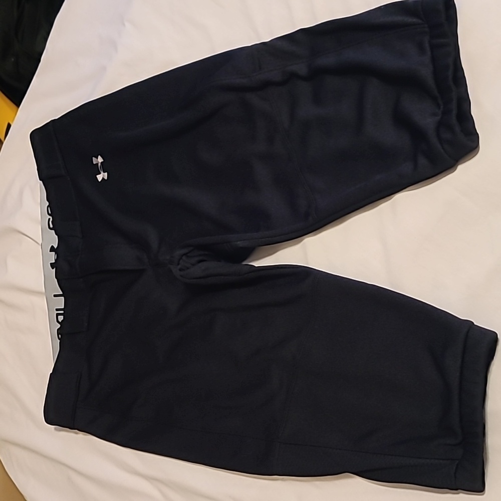NWT Youth Under Armour Baseball/Softball Pants Black youth extra Large